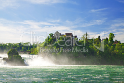 Rhine Falls. Northern Svitserland. Europe