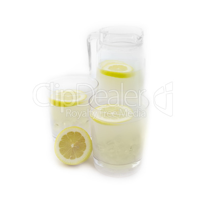 fresh lemonade drink