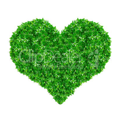 Green Heart Sign