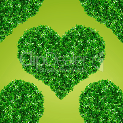 Green Heart Sign