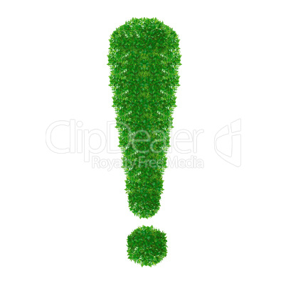 Green Exclamation mark