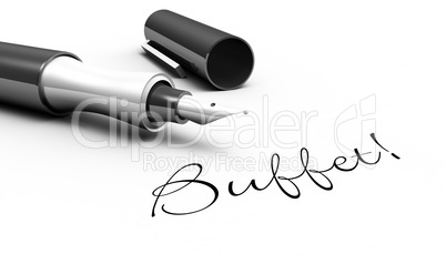 Buffet! - Stift Konzept
