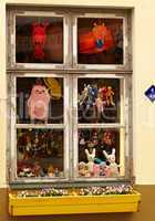 Window of the toy shop