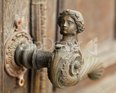 Vintage door handle
