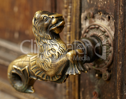 Vintage door handle