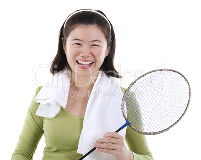 Badminton player