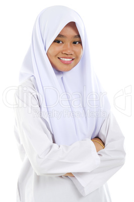 Muslim teen