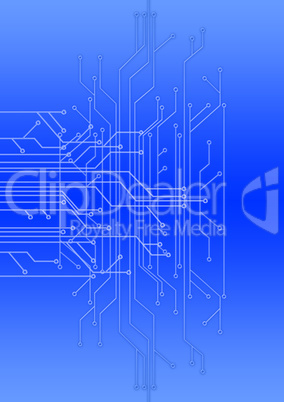 abstract set of printing conductors