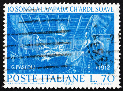 Postage stamp Italy 1962 Family Scene