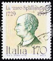 Postage stamp Italy 1979 Lazzaro Spallanzani, Physiologist