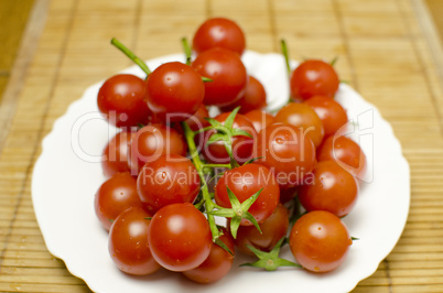 Tomatoes on a plate