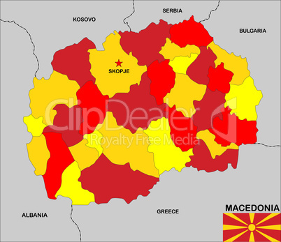 macedonia map