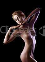 Amazing woman posing nude