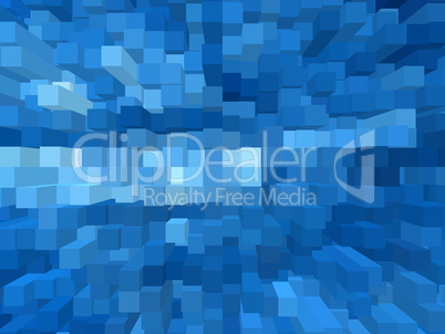 Blue abstract background