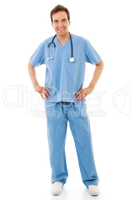 male healthcare worker