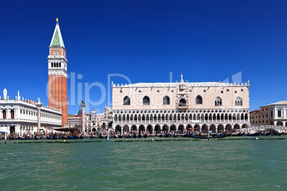 Campanile and doge palace