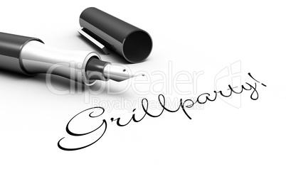 Grillparty! - Stift Konzept