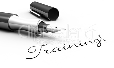 Training! - Stift Konzept