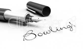 Bowling! - Stift Konzept
