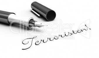 Terroristen! - Stift Konzept