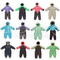 Childrens snowsuit fall and winter clothes