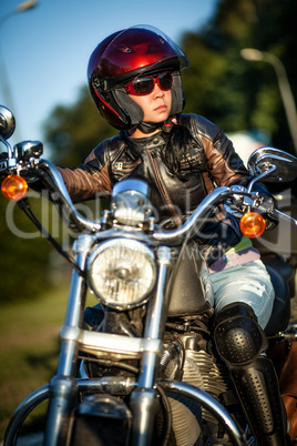 Biker girl