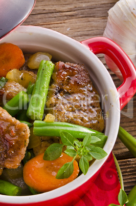 pork medallions in herbs