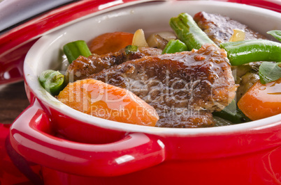 pork medallions in herbs