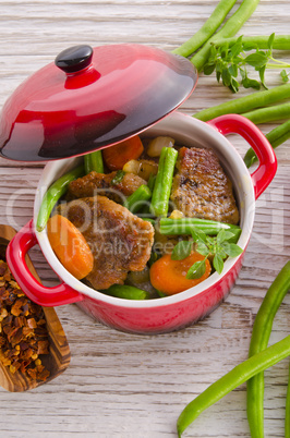 pork medallions in herbs