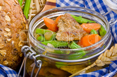 pork medallions in herbs