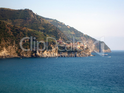 Village on Italian Coast