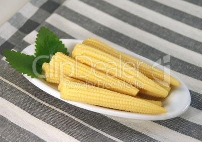 Small ears of corn