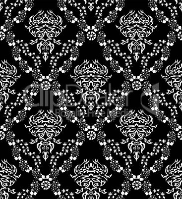 seamless damask pattern