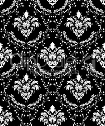 seamless damask pattern