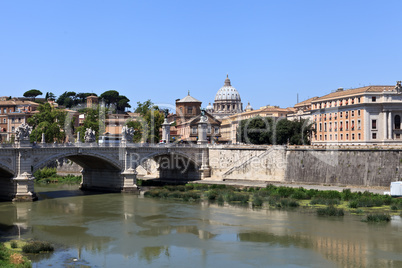 Bridge across the Tiber