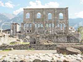 Roman Theatre Aosta