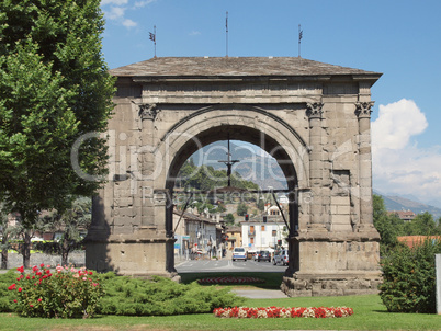 Arch of August Aosta