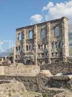 Roman Theatre Aosta