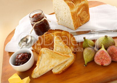 Fig Jam And Bread