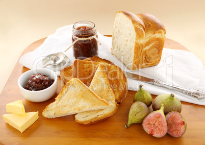 Fig Jam And Bread