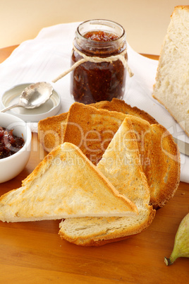 Fig Jam And Toast