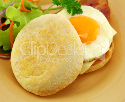 Egg And Bacon Muffin