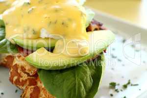 Eggs Benedict Avocado