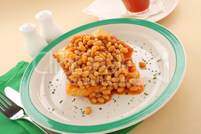 Baked Beans Stack