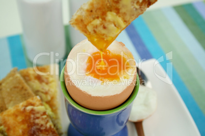 Toast Dipped In Egg