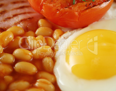 Egg And Baked Beans