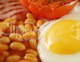 Egg And Baked Beans