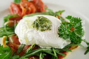 Poached Egg Pesto 6