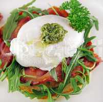 Poached Egg Pesto 7