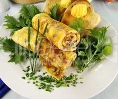 Rolled Omelette